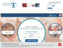 Tablet Screenshot of naestvedrygcenter.dk